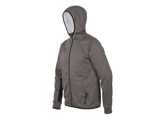 UMBRO Core Tech Hood Zip 19 Mörkgrå XS Luvtröja med hel dragkedja 